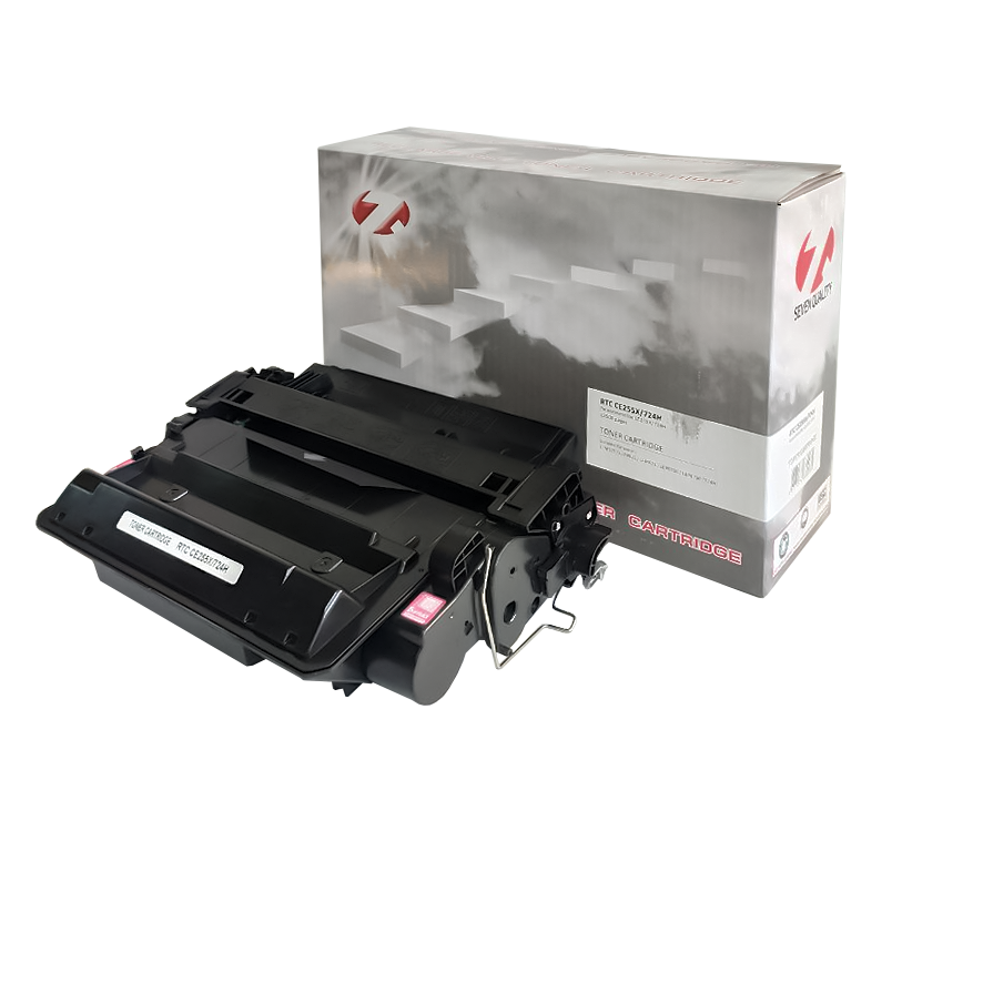

Лазерный картридж 7Q CE255X, 724H для HP, Canon Black, 12500 стр., универсальный, Черный, CE255X