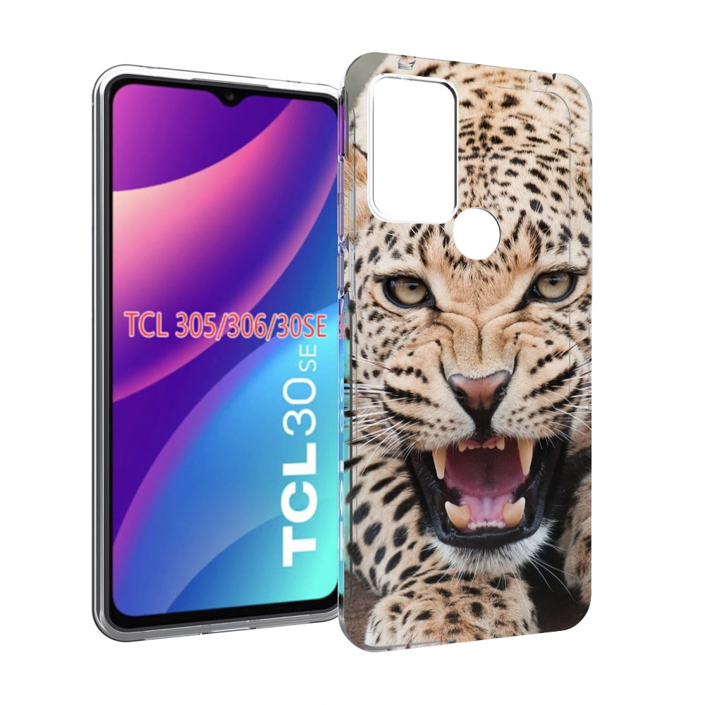 

Чехол MyPads Гепард-красивый мужской для TCL 30SE/305/306/30E, Tocco