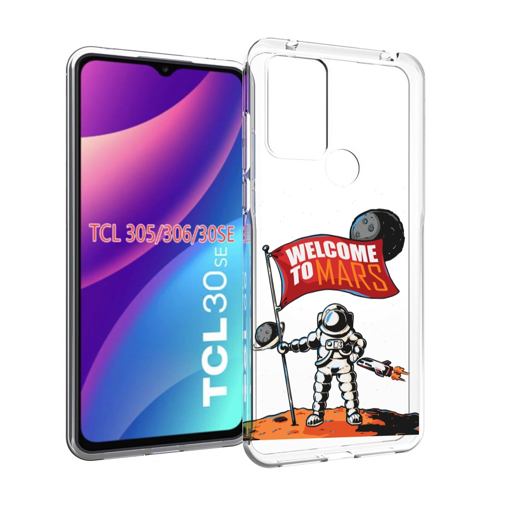 

Чехол MyPads Вэлком-Марс для TCL 30SE/305/306/30E, Tocco