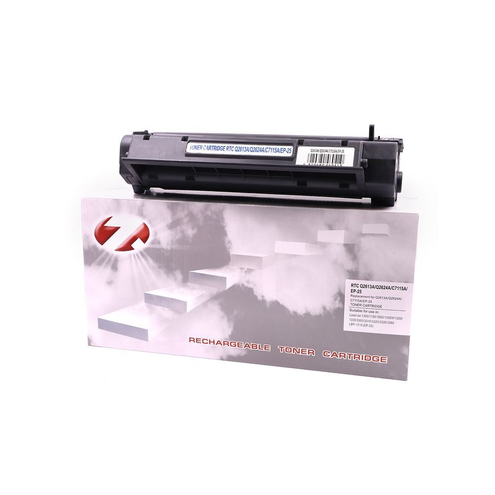 

Лазерный картридж 7Q Q2613A, Q2624A, C7115A, EP-25 для HP, Canon Black, 2500 стр., Черный, Q2613A