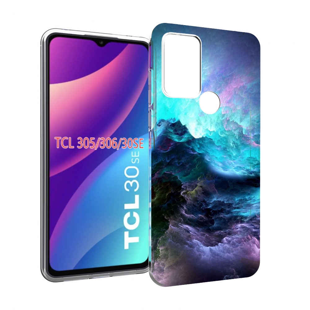 

Чехол MyPads Волна для TCL 30SE/305/306/30E, Tocco