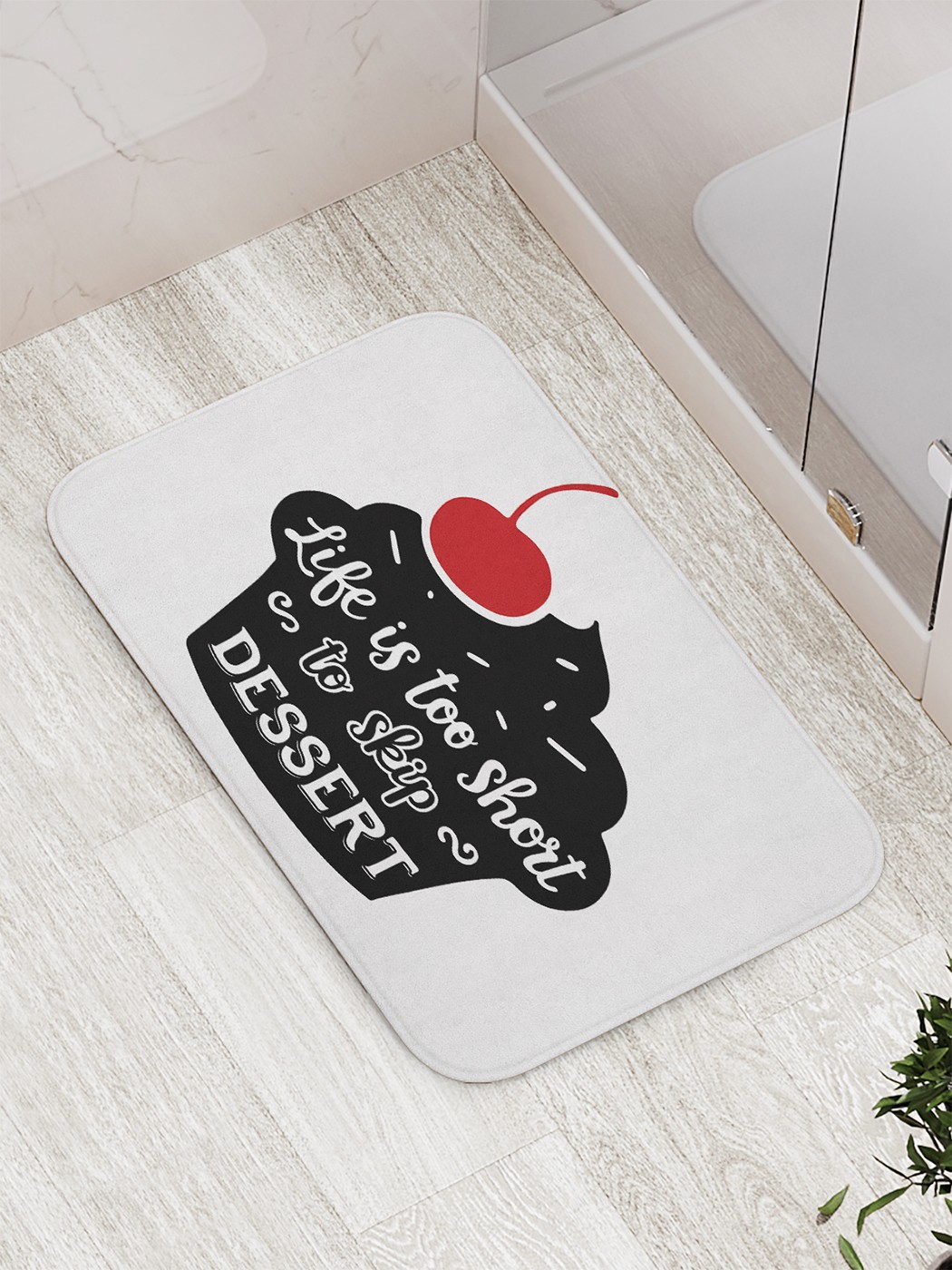 

Коврик противоскользящий для ванной, сауны, бассейна, 77х52 см bath_65059 JoyArty