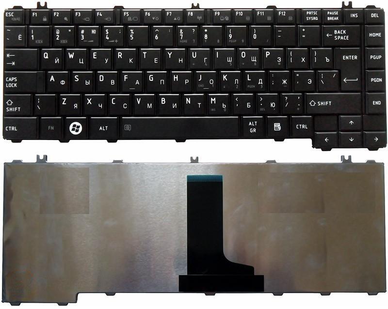 Клавиатура OEM для ноутбука Toshiba Satellite C600/L600/L630 черная