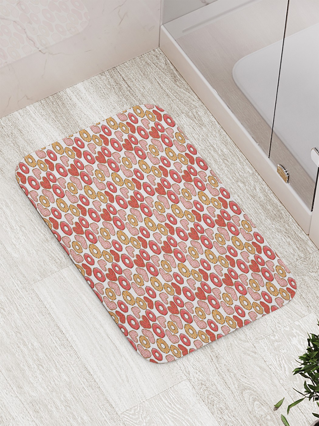 

Коврик противоскользящий для ванной, сауны, бассейна, 77х52 см bath_65051 JoyArty