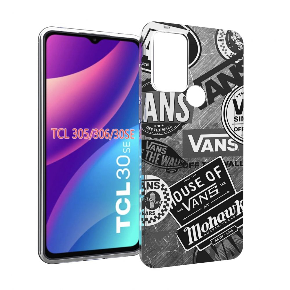 

Чехол MyPads Ванс-постер для TCL 30SE/305/306/30E, Tocco