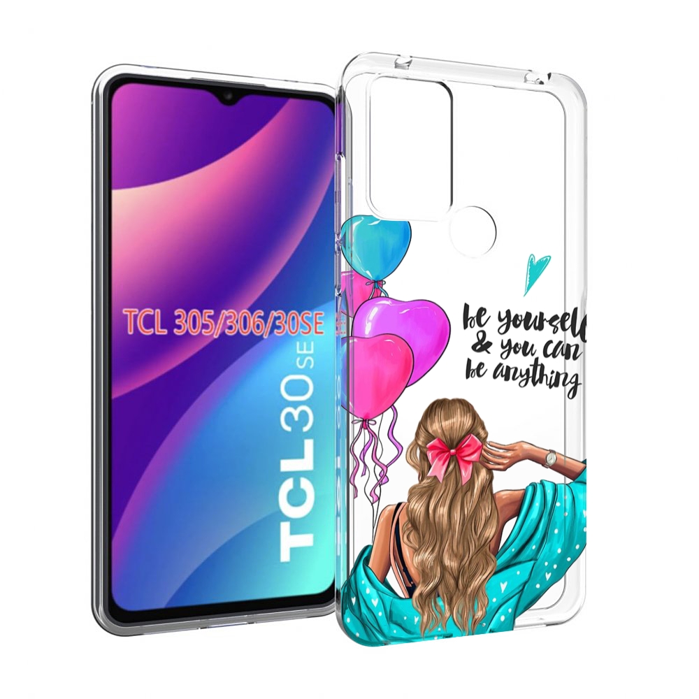

Чехол MyPads Будь-собой для TCL 30SE/305/306/30E, Tocco