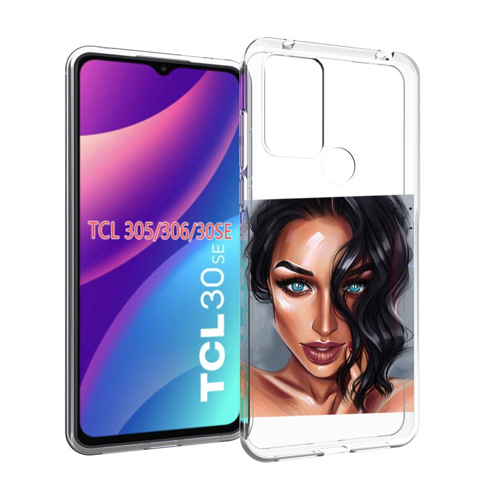 

Чехол MyPads Брюнетка для TCL 30SE / TCL 305 / TCL 306 / TCL 30E, Tocco