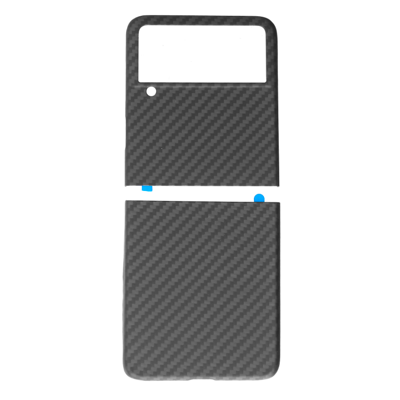 

Чехол Сarbon Fiber Case для Samsung Galaxy Z Flip 3, Черный