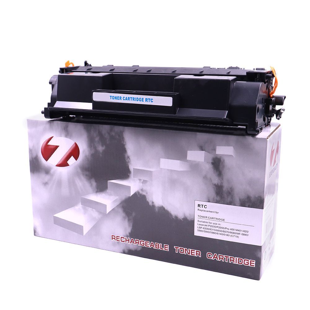 

Лазерный картридж 7Q 719, CE505A, CF280A для HP, Canon Black, 2100 стр., универсальный, Черный, C-719