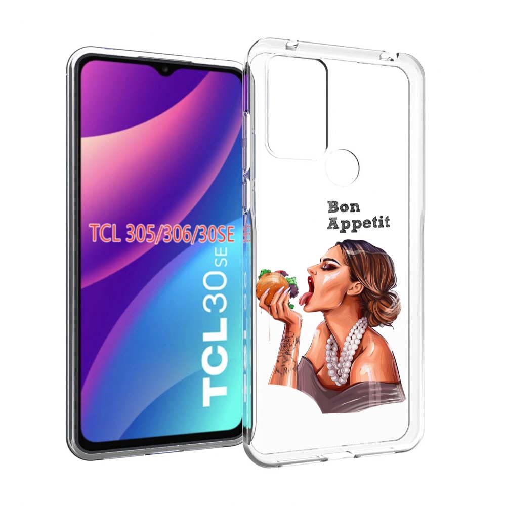 

Чехол MyPads Бон-аппетит для TCL 30SE/305/306/30E, Tocco