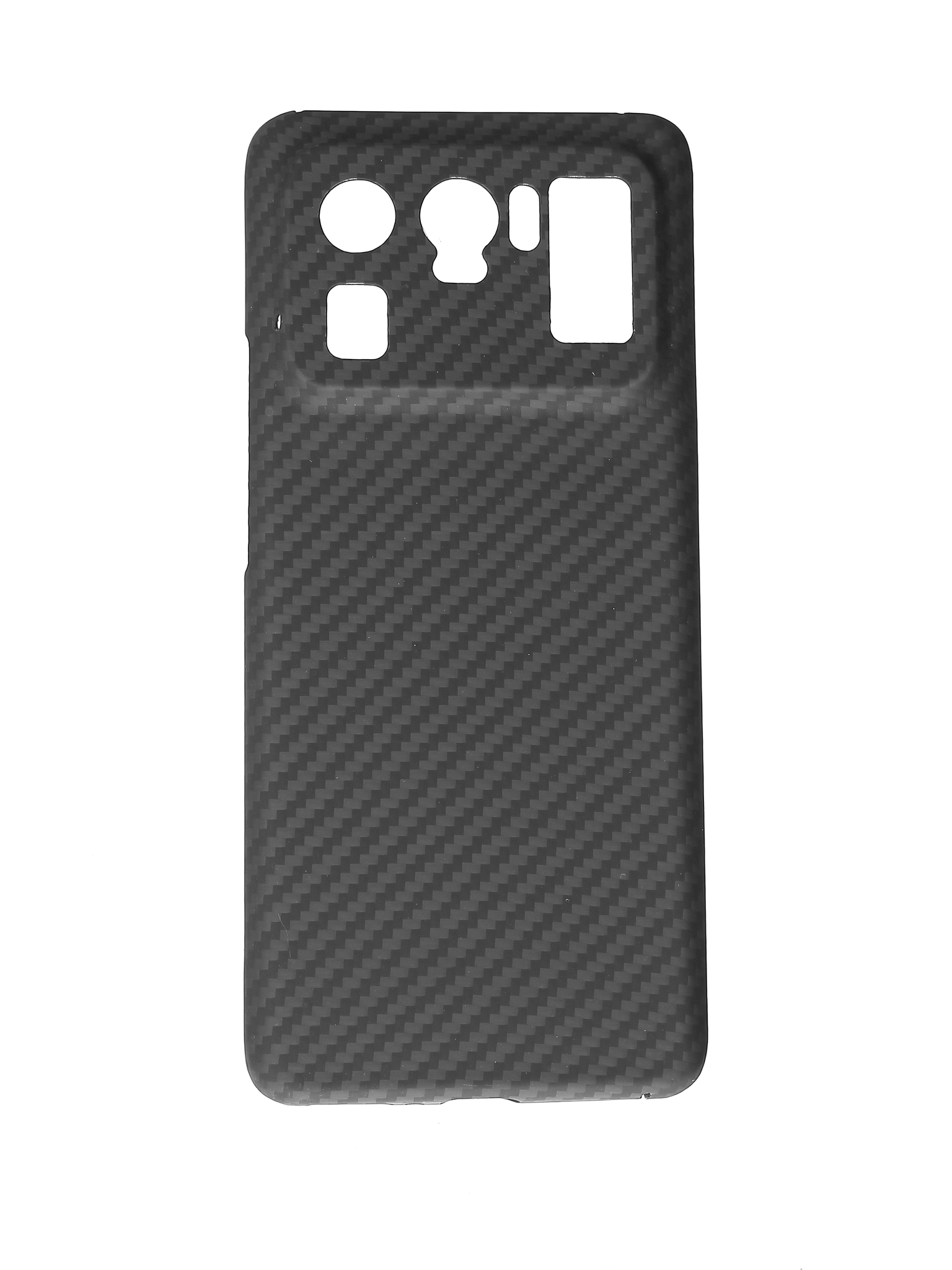 фото Чехол сarbon fiber case для xiaomi mi 11 ulltra black panther