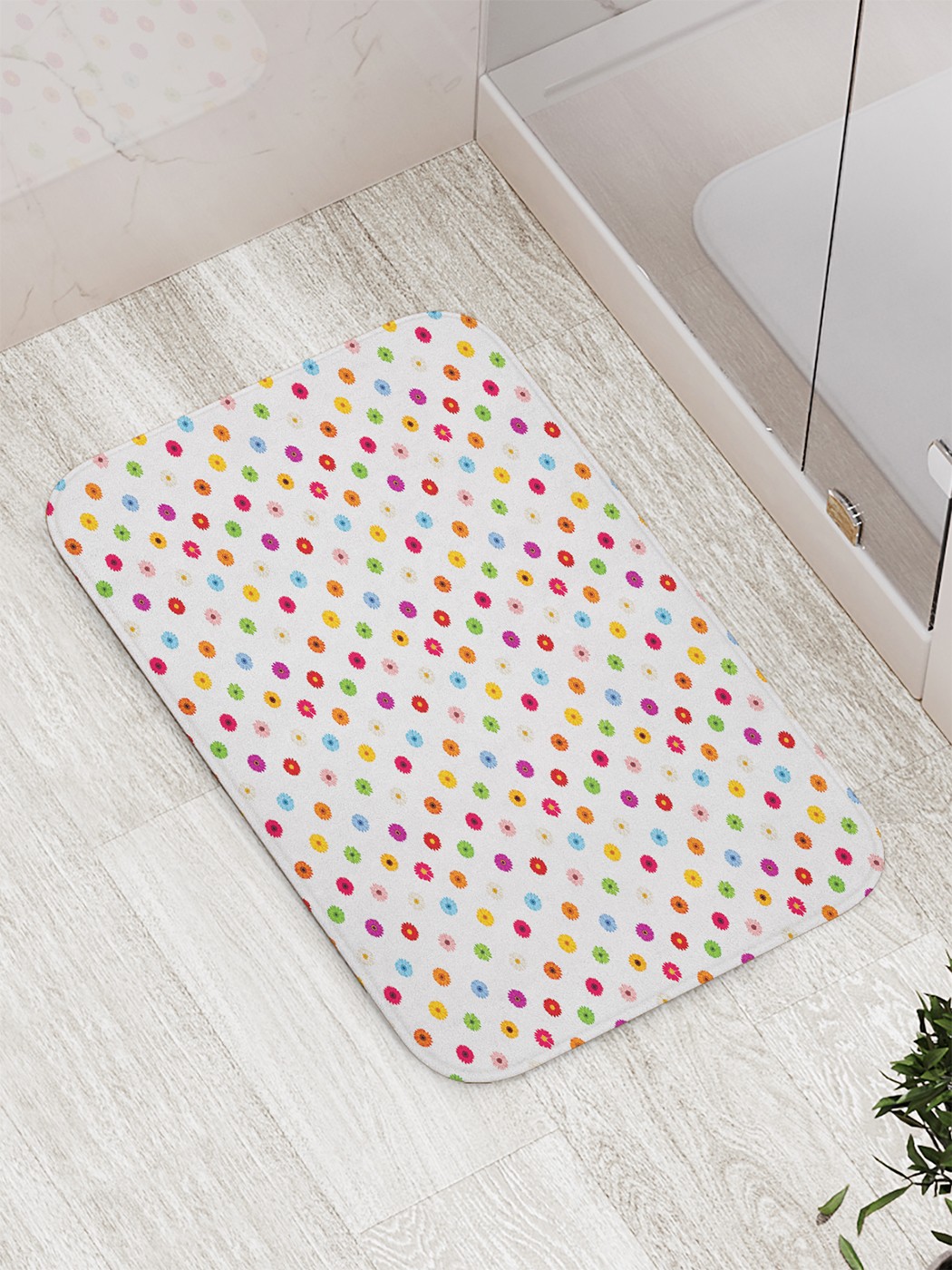 

Коврик противоскользящий для ванной, сауны, бассейна, 77х52 см bath_64995 JoyArty