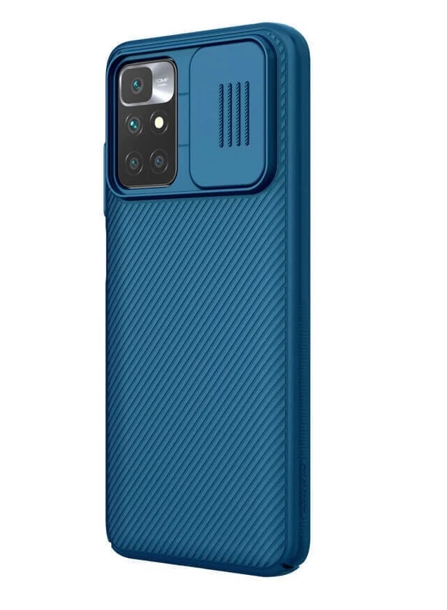 

Накладка Nillkin CamShield Case с защитой камеры для Xiaomi Redmi 10, Синий