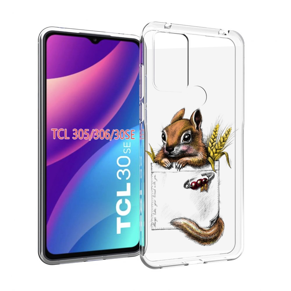 

Чехол MyPads Белочка для TCL 30SE / TCL 305 / TCL 306 / TCL 30E, Tocco