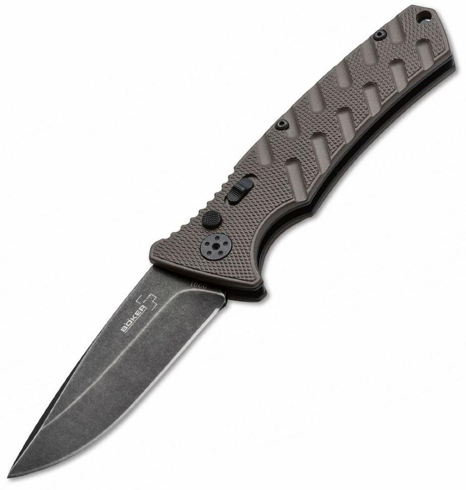 фото Автоматический нож boker модель 01bo424 strike coyote spearpoint