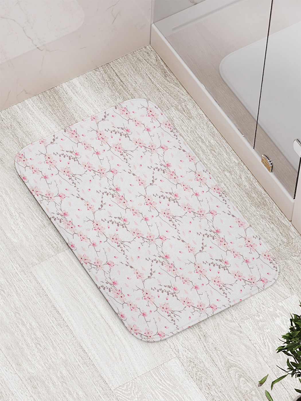 

Коврик противоскользящий для ванной, сауны, бассейна, 77х52 см bath_64797 JoyArty