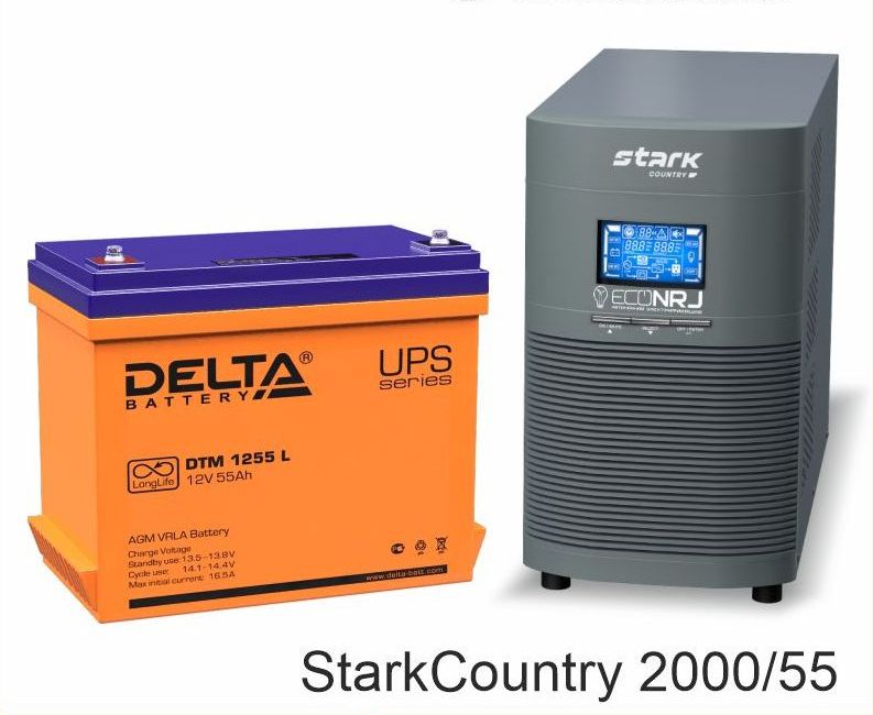 Stark Country 2000 Online, 16А + Delta DTM 1255 L