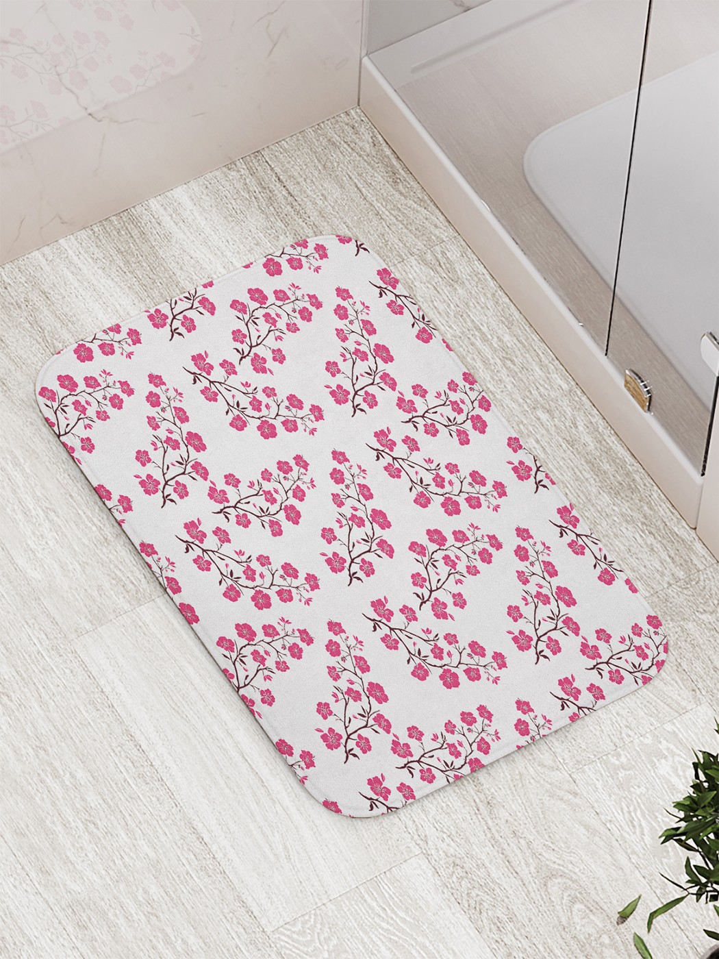

Коврик противоскользящий для ванной, сауны, бассейна, 77х52 см bath_64791 JoyArty