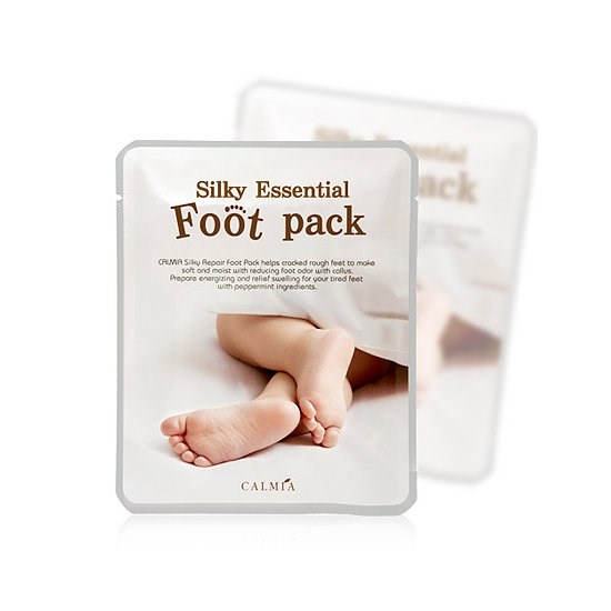 

Маска-носочки для ног Calmia Silky Essential Foot Pack, 2 пары, Маска-носочки