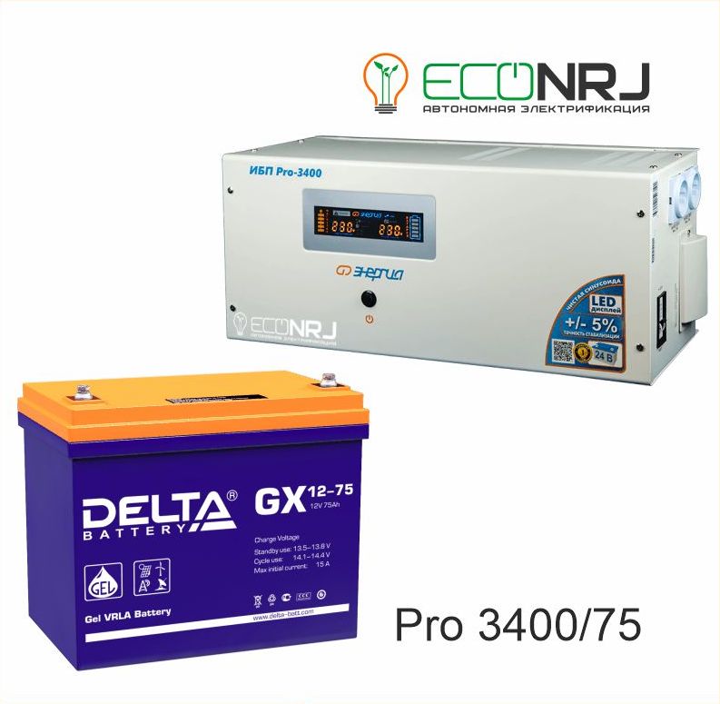 Энергия PRO-3400 + Delta GX 1275