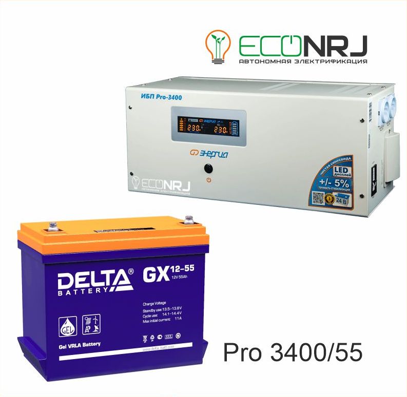 Энергия PRO-3400 + Delta GX 1255