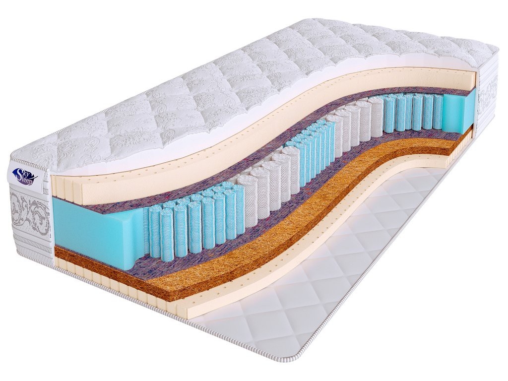 

Матрас SkySleep Real Zone Heavy Super Soft 160х200, Бежевый;белый;серый;серебристый, Real Zone Heavy Super Soft