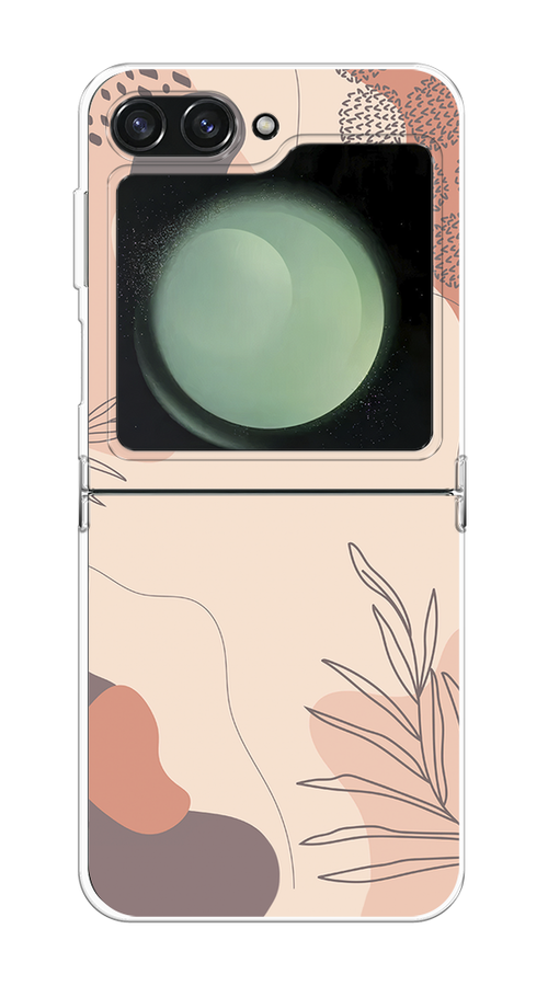 

Чехол на Samsung Galaxy Z Flip 6 "Нюдовые тона", Коричневый;серый, 2109750-1