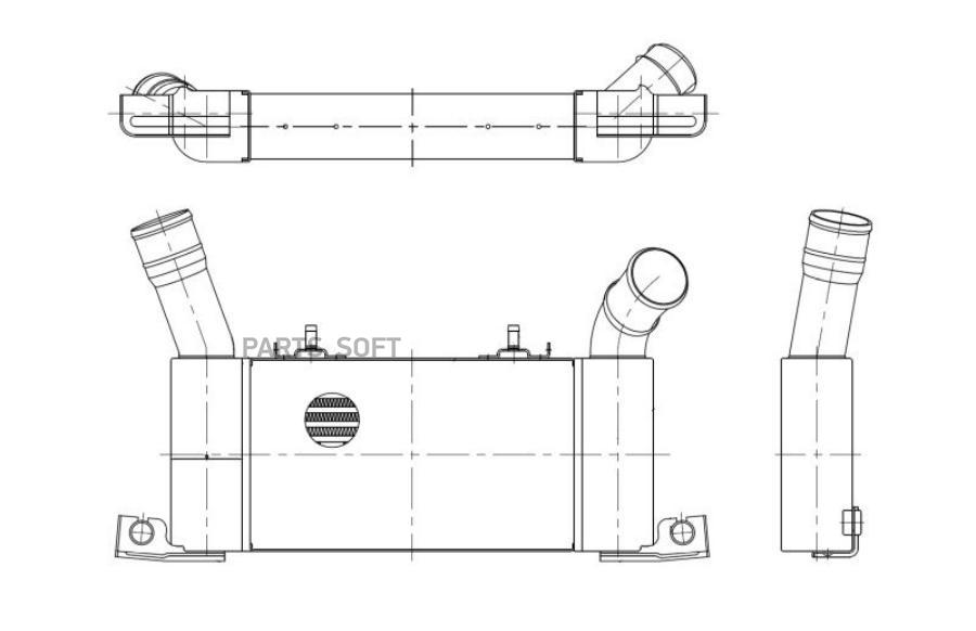 

Интеркулер Mitsubishi Pajero Iv (06-) 3.2D NRF арт. 309098