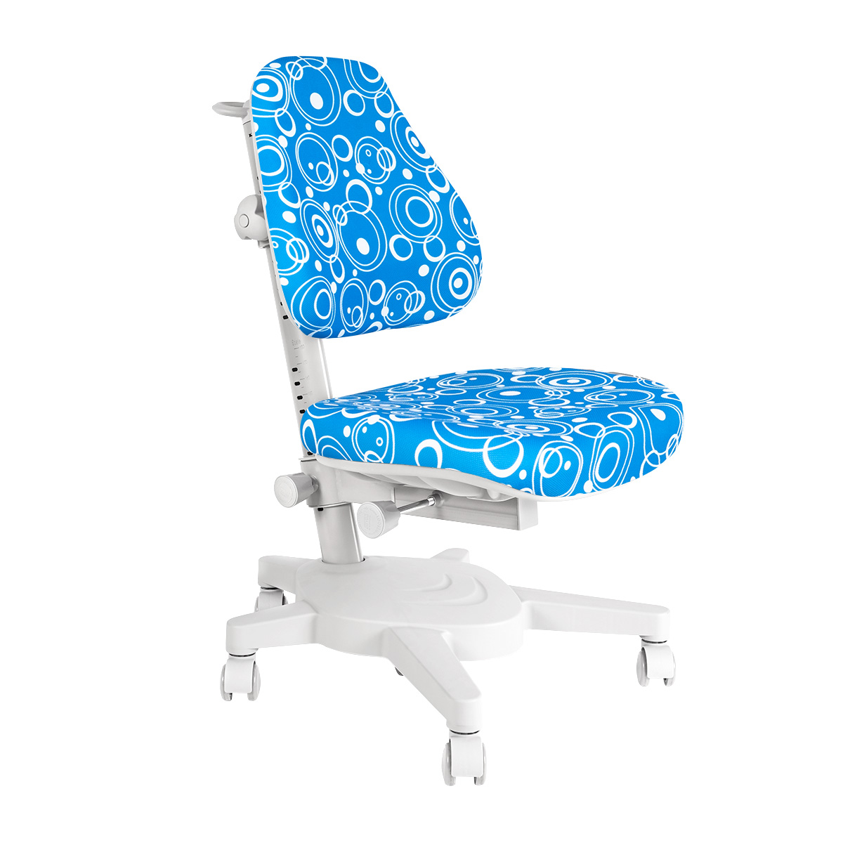 Детское кресло Anatomica Armata синий с мыльными пузырями