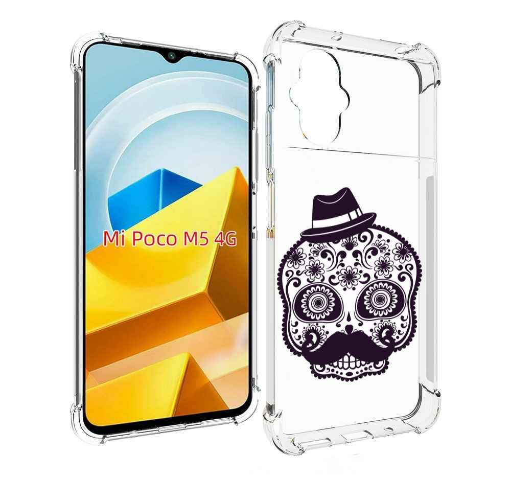 

Чехол MyPads Tocco для Xiaomi M5 разрисованный скелет, Прозрачный, Tocco