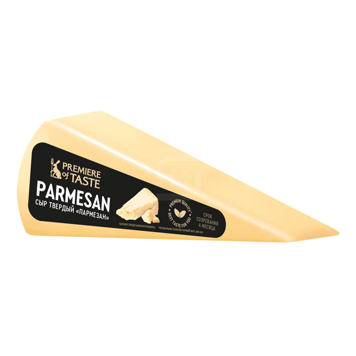 

Сыр твердый Premier of taste Пармезан тертый 40% 100 г
