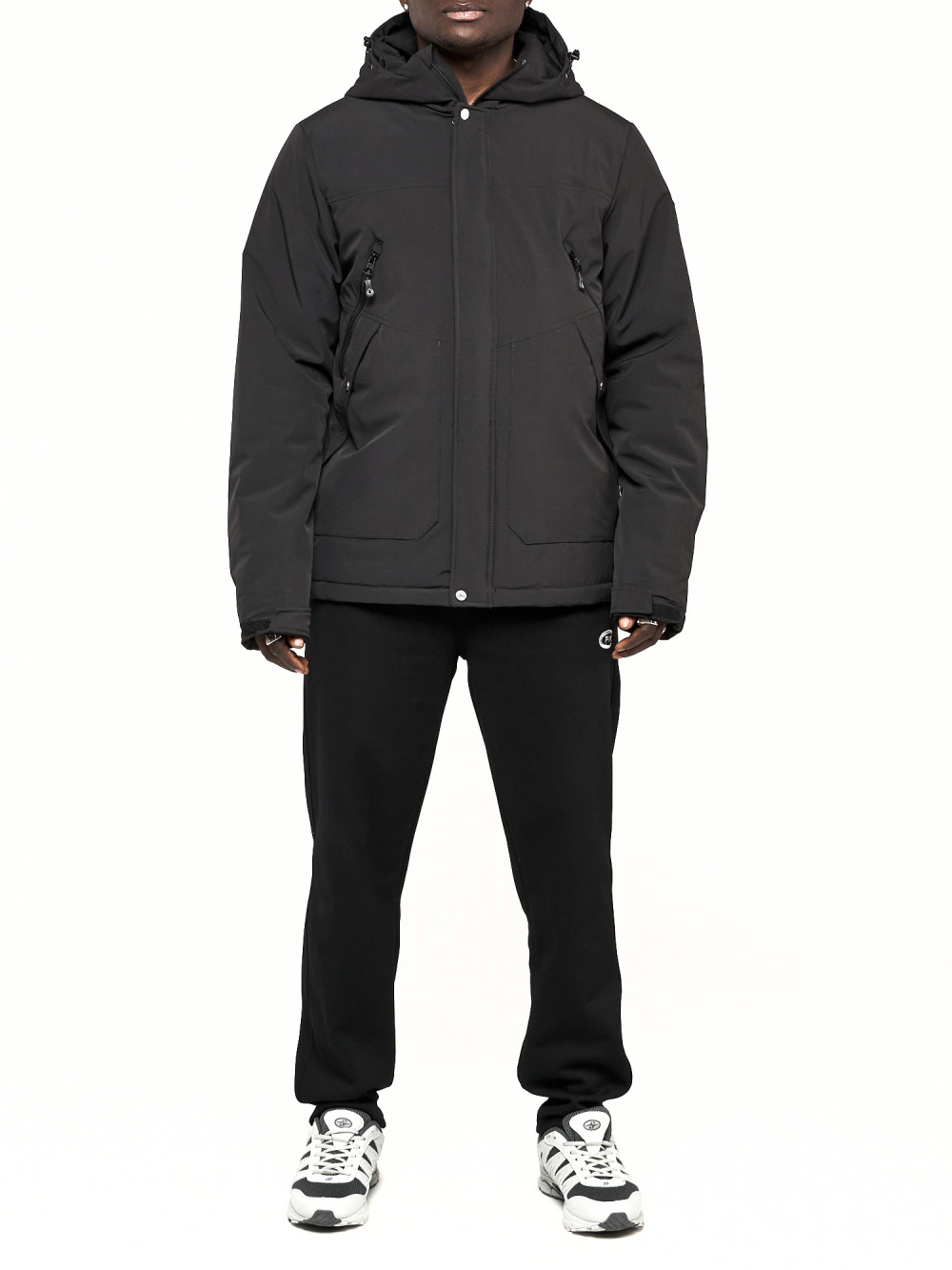 

Куртка мужская NoBrand AD2332 черная 50 RU, Черный, AD2332