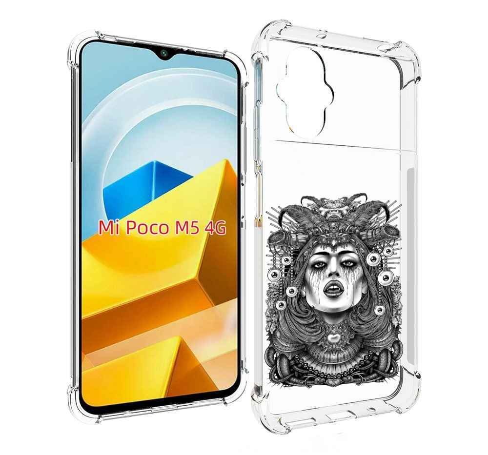 

Чехол MyPads Tocco для Xiaomi M5 портрет девушки черно белый, Прозрачный, Tocco