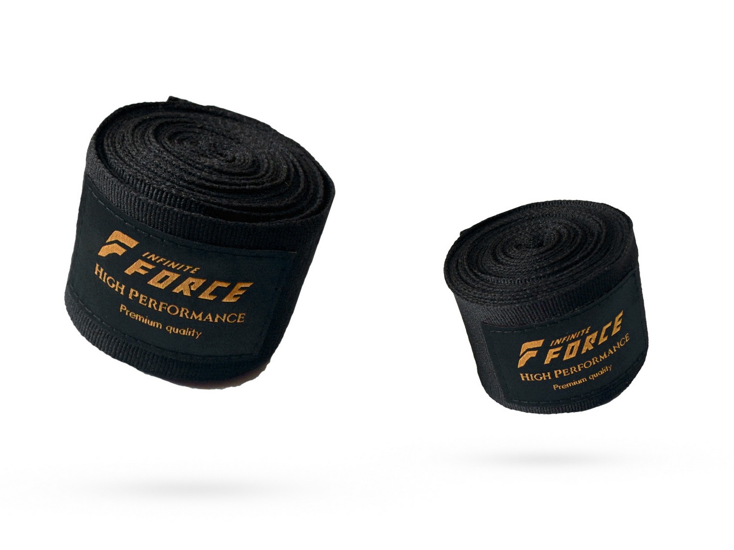 

Бинты для бокса Infinite Force Premium Performance Black 5,0 метра, Черный