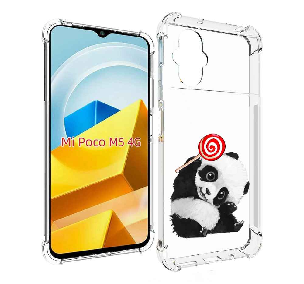 

Чехол MyPads Tocco для Xiaomi M5 панда с леденцом, Прозрачный, Tocco