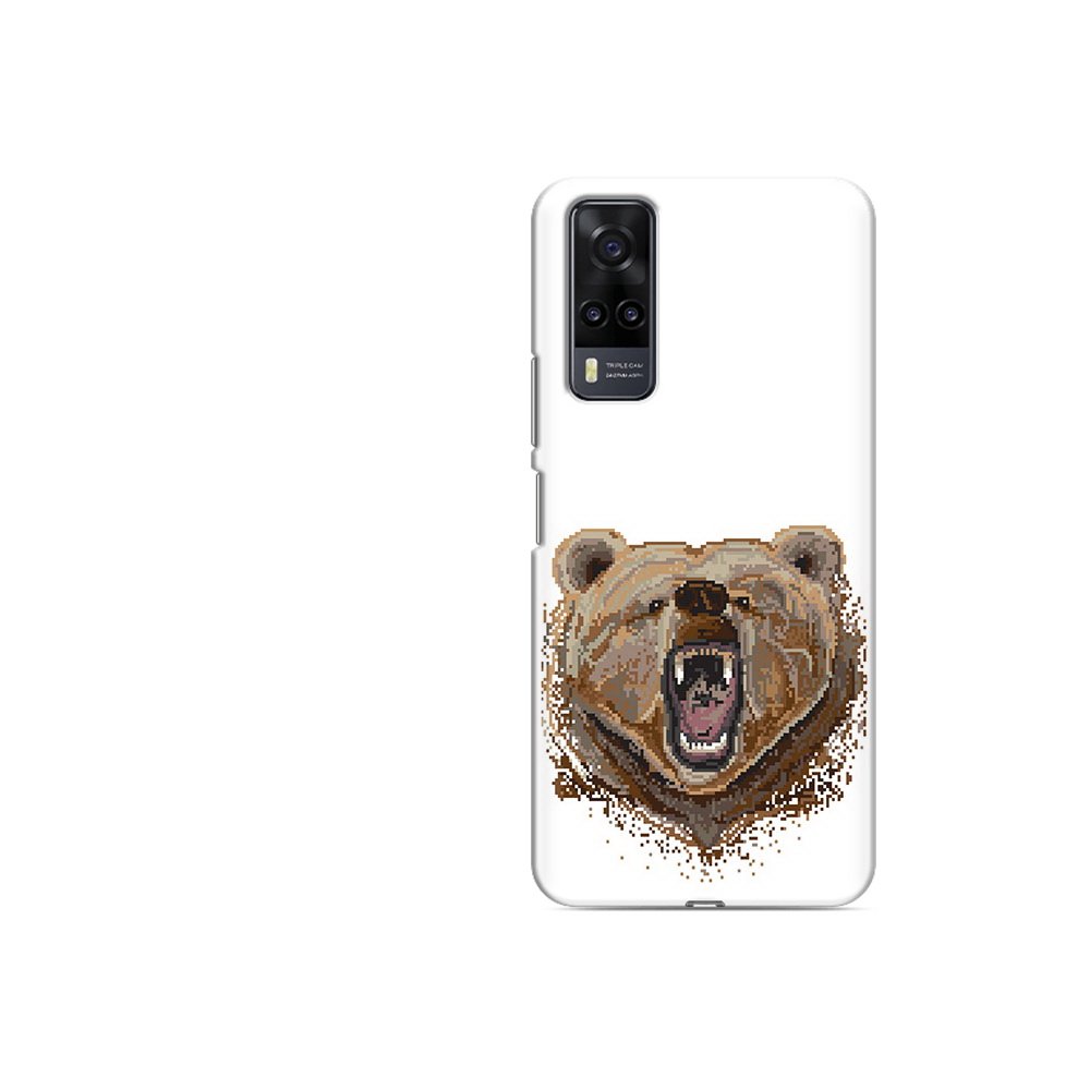 

Чехол MyPads Tocco для Vivo Y31 пиксельный медведь (PT157735.439.539), Прозрачный, Tocco