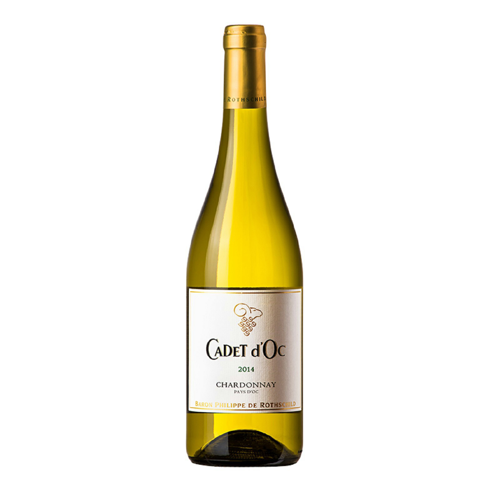 

Вино Cepages de Cadet d'Oc Chardonnay Pays d'Oc белое сухое 13,5% 0,75 л