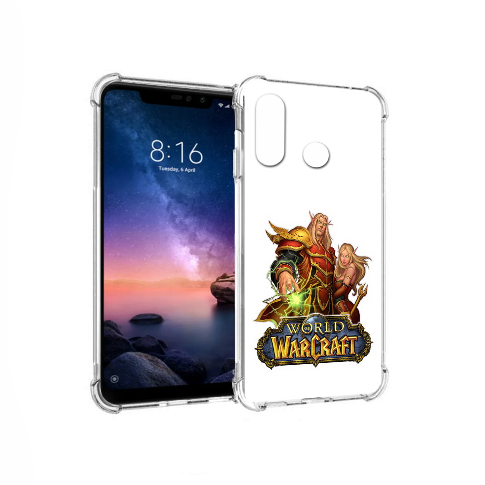 

Чехол MyPads Tocco для Xiaomi Redmi Note 6 варкрафт2 (PT118671.310.256), Прозрачный, Tocco
