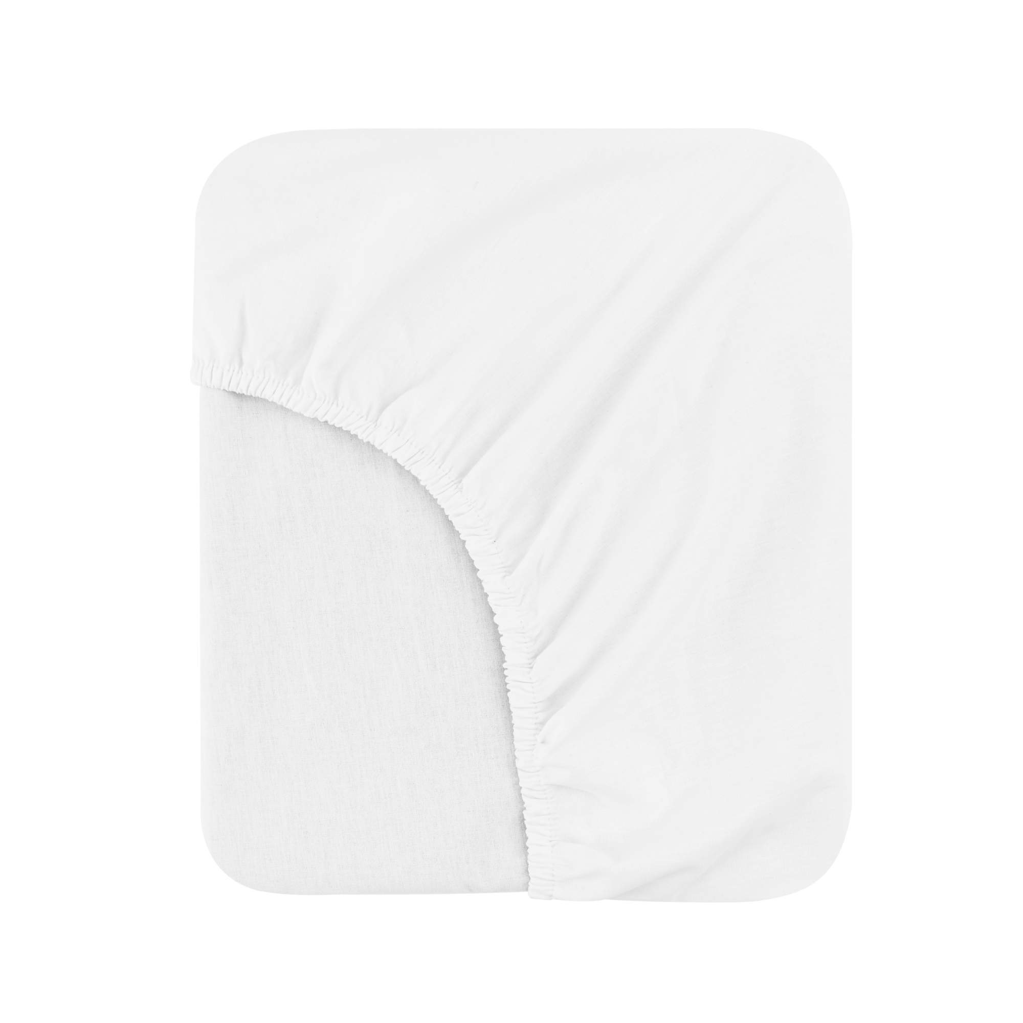 

Простыня MORФEUS из ранфорса Mr. White 160x200x30 на резинке