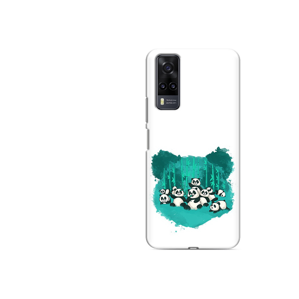 Чехол MyPads Tocco для Vivo Y31 нарисованные панды (PT157735.439.508)