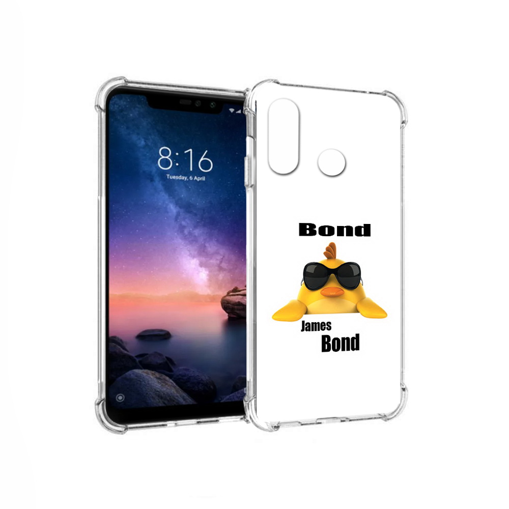 

Чехол MyPads Tocco для Xiaomi Redmi Note 6 бонд (PT118671.310.246), Прозрачный, Tocco
