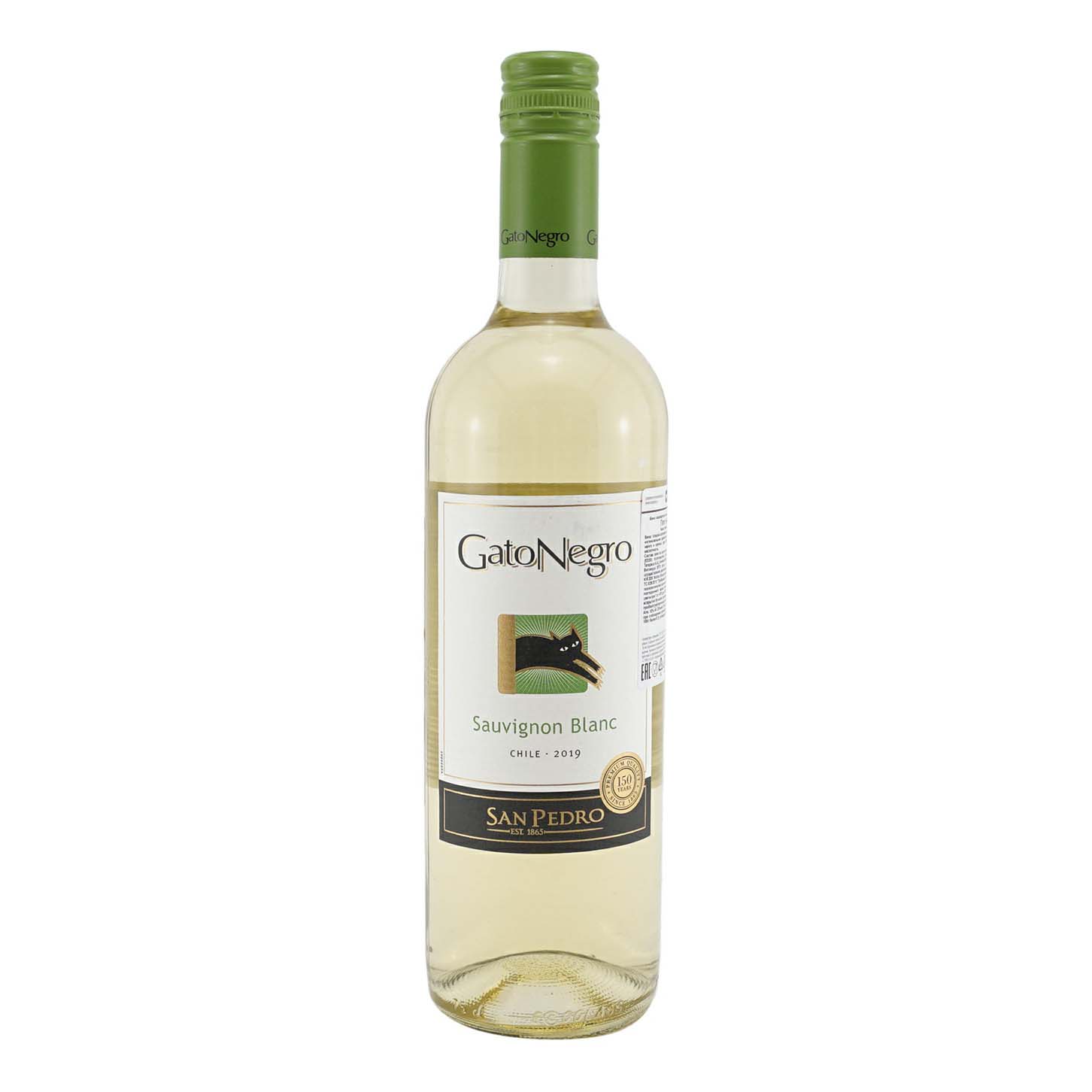 

Вино Gato Negro Sauvignon Blanc белое сухое 12% 0,75 л