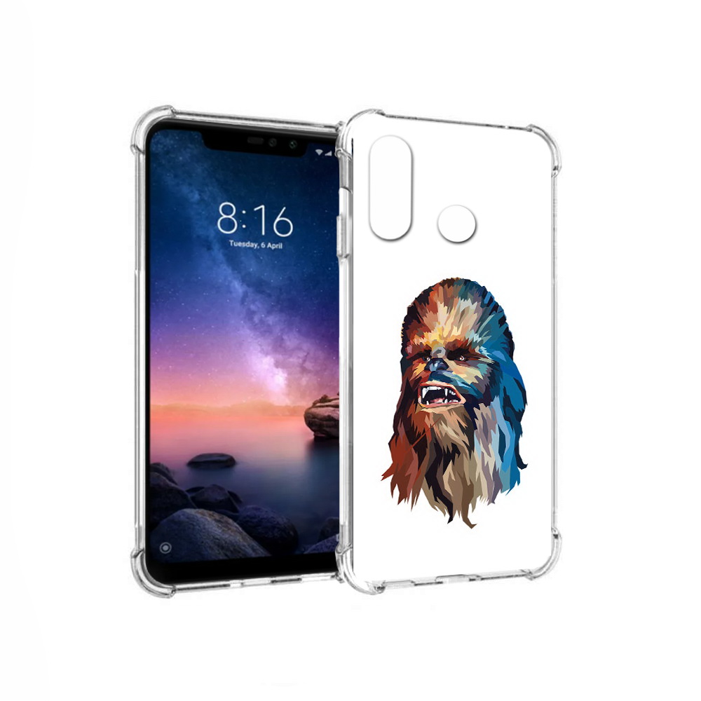 

Чехол MyPads Tocco для Xiaomi Redmi Note 6 star wars звездные войны (PT118671.310.24), Прозрачный, Tocco