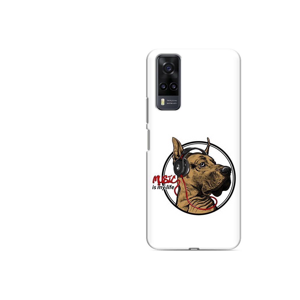 

Чехол MyPads Tocco для Vivo Y31 музыкальная собака (PT157735.439.490), Прозрачный, Tocco