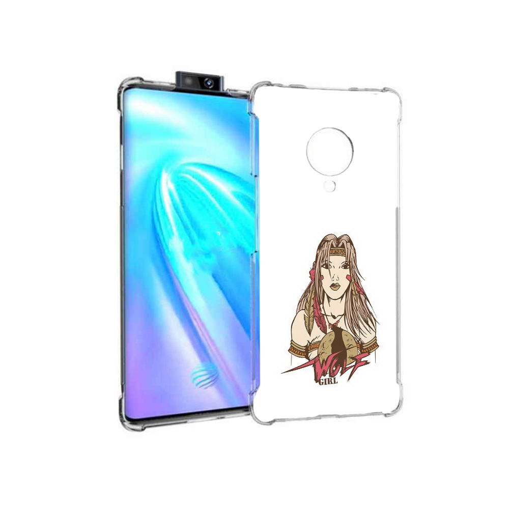 

Чехол MyPads Tocco для Vivo NEX 3 девушка волк (PT136035.381.306), Прозрачный, Tocco