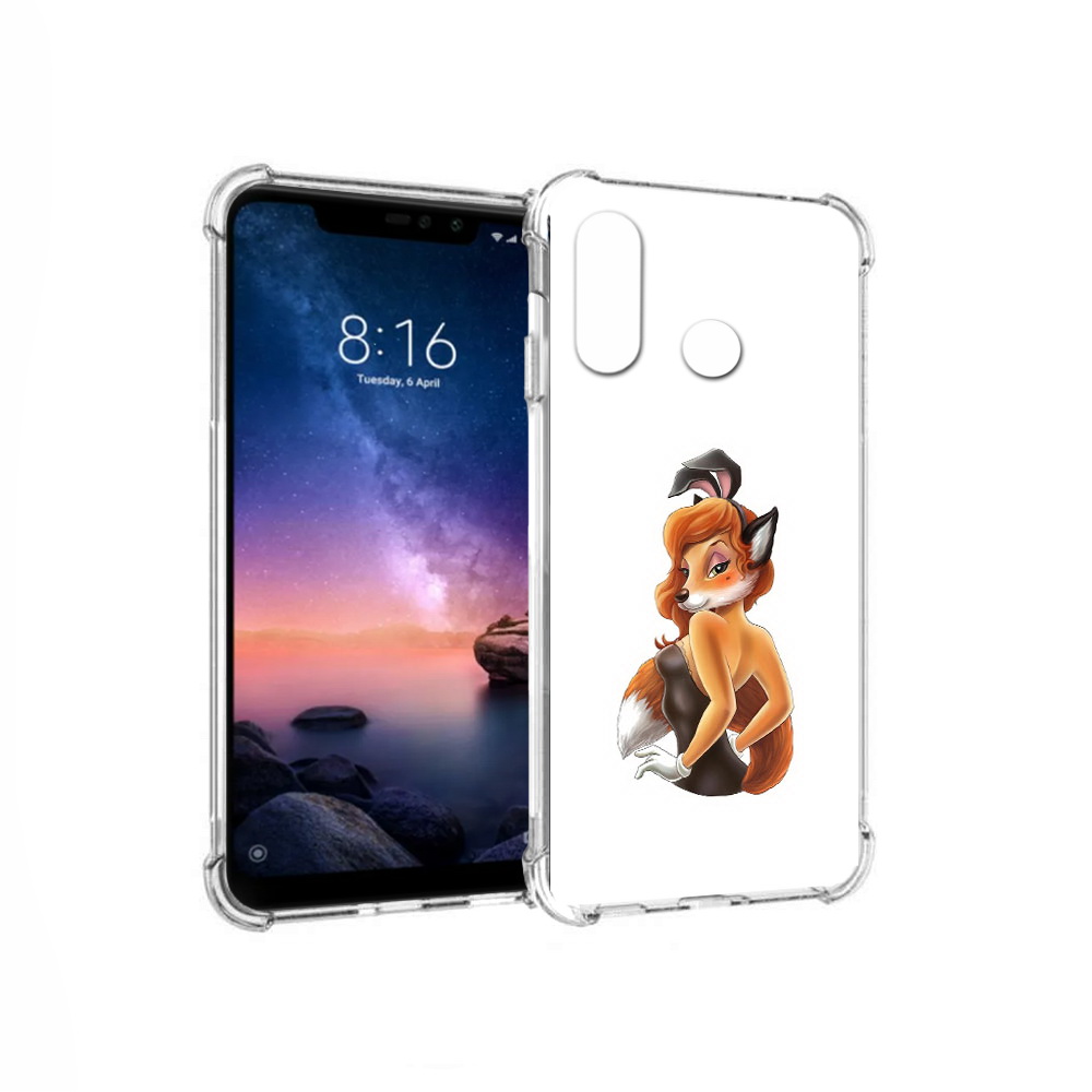 

Чехол MyPads Tocco для Xiaomi Redmi Note 6 баронесса (PT118671.310.227), Прозрачный, Tocco