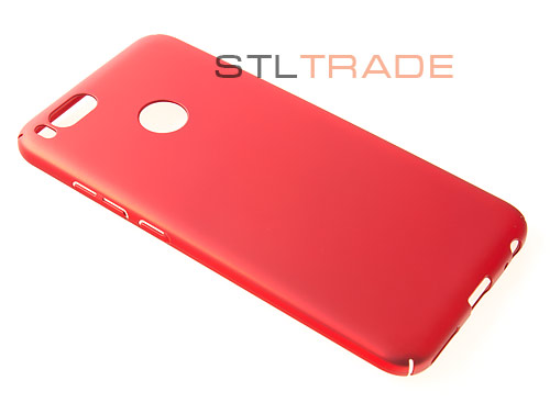 

Накладка PC для Xiaomi Redmi 5X/Mi A1 с Soft Touch покрытием красный