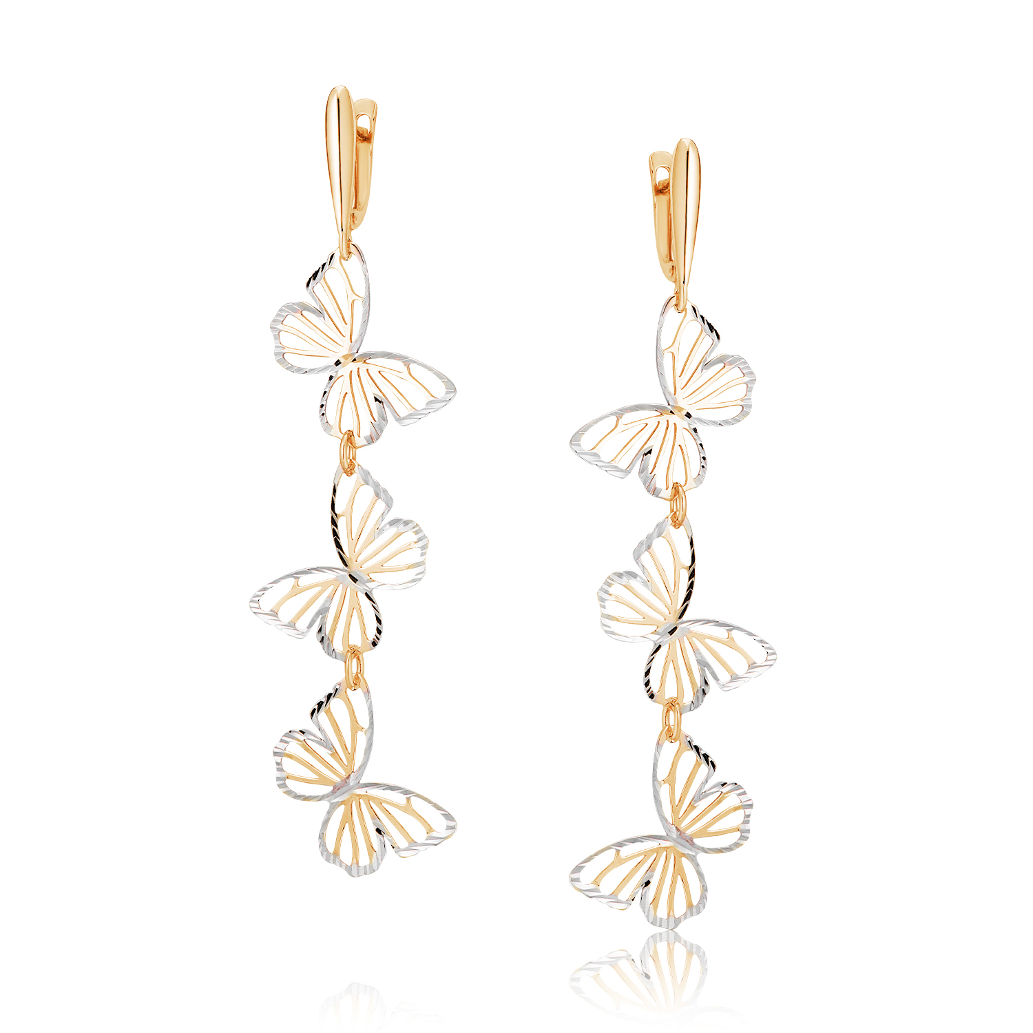 

Серьги из красного золота без вставки ЮВЕЛИР КАРАТ 1027505/9