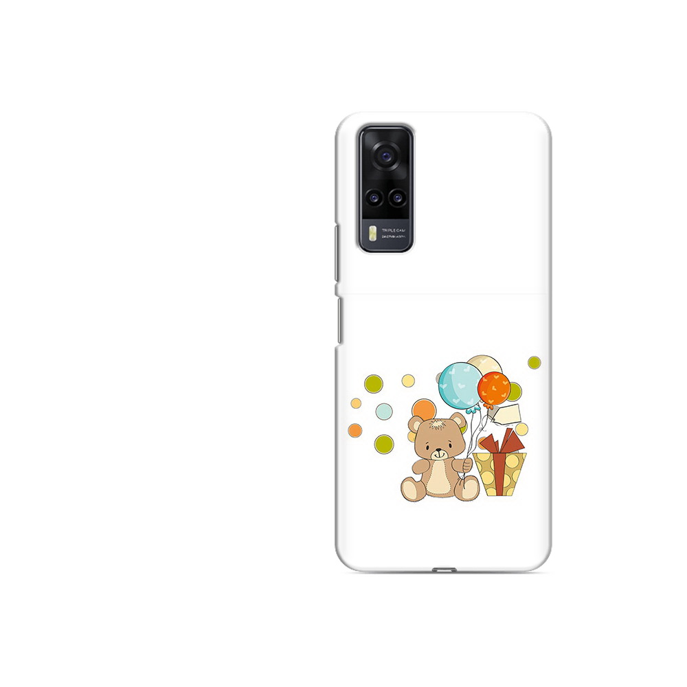 

Чехол MyPads Tocco для Vivo Y31 медвеженок с подарком (PT157735.439.470), Прозрачный, Tocco