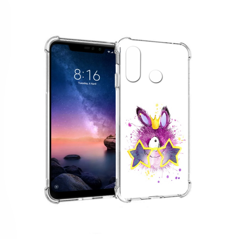 

Чехол MyPads Tocco для Xiaomi Redmi Note 6 Шуршуля (PT118671.310.202), Прозрачный, Tocco